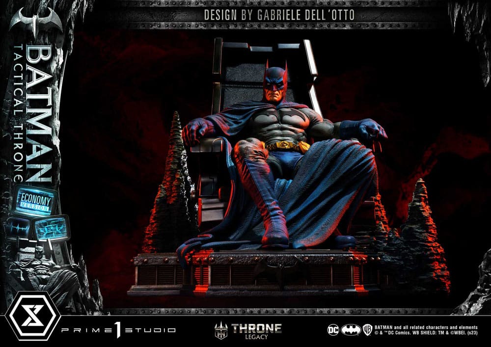 DC Comics Throne Legacy Collection Statue 1/3 Batman Tactical Throne Economy Version 46 cm Prime 1 Studio