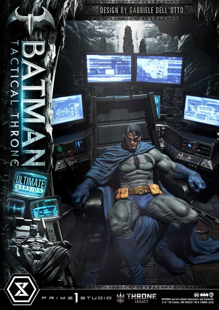 DC Comics Throne Legacy Collection Statue 1/3 Batman Tactical Throne Ultimate Version 57 cm Statues