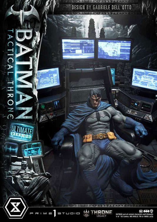 DC Comics Throne Legacy Collection Statue 1/3 Batman Tactical Throne Ultimate Version 57 cm Statues