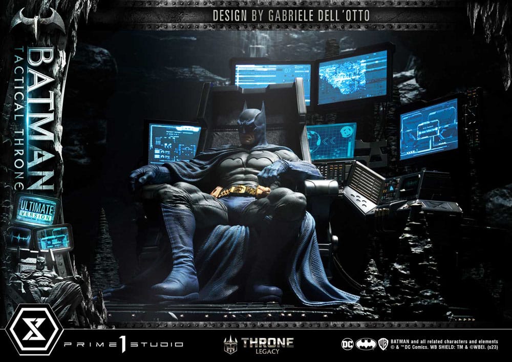DC Comics Throne Legacy Collection Statue 1/3 Batman Tactical Throne Ultimate Version 57 cm Statues