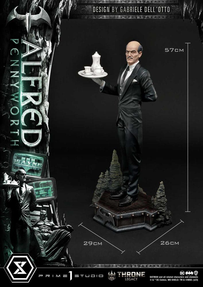 DC Comics Throne Legacy Series Statue Alfred Pennyworth (Batman Comics) Bonus Version 57 cm Statues