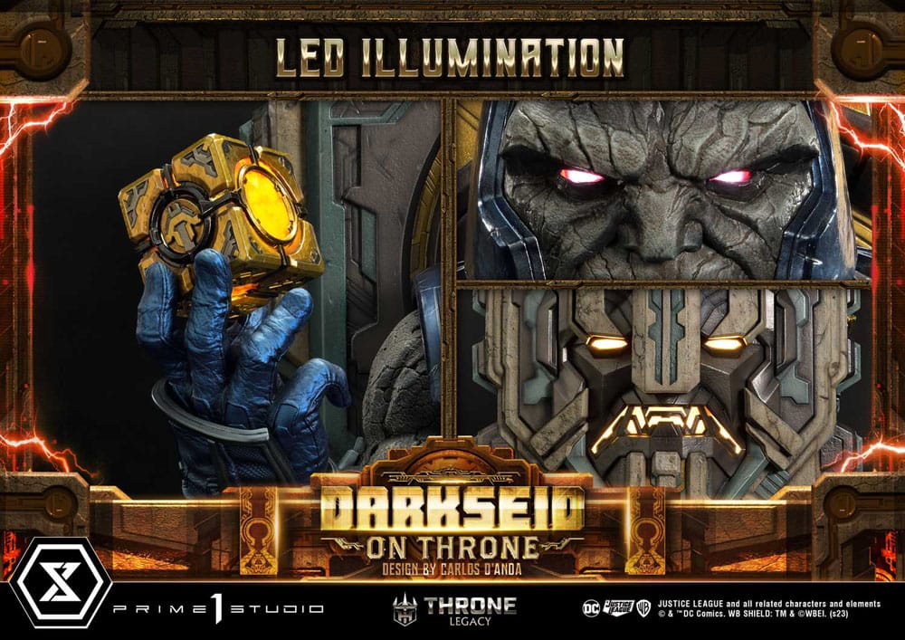 Throne Legacy Series Statue 1/4 Justice League (Comics) Darkseid on Throne Design by Carlos D'Anda Standard Version 65 cm Prime 1 Studio