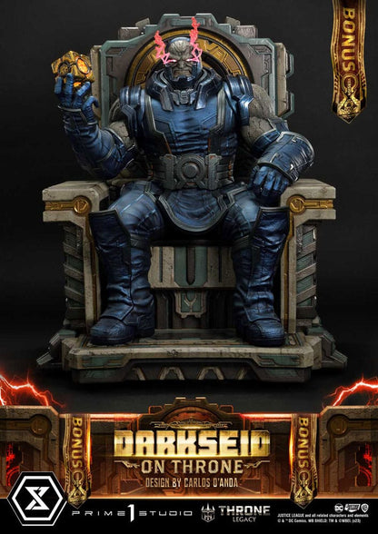 Throne Legacy Series Statue 1/4 Justice League (Comics) Darkseid on Throne Design by Carlos D'Anda Deluxe Bonus Version 65 cm Prime 1 Studio