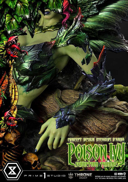 DC Comics Throne Legacy Collection Statue 1/4 Batman Poison Ivy Seduction Throne Deluxe Bonus Version 55 cm