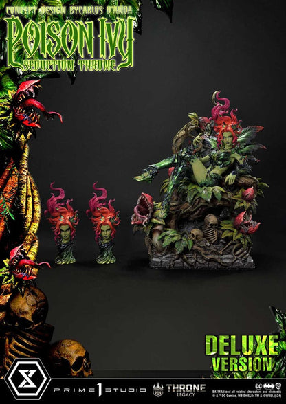DC Comics Throne Legacy Collection Statue 1/4 Batman Poison Ivy Seduction Throne Deluxe Bonus Version 55 cm