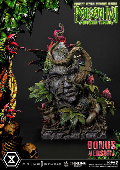 DC Comics Throne Legacy Collection Statue 1/4 Batman Poison Ivy Seduction Throne Deluxe Bonus Version 55 cm