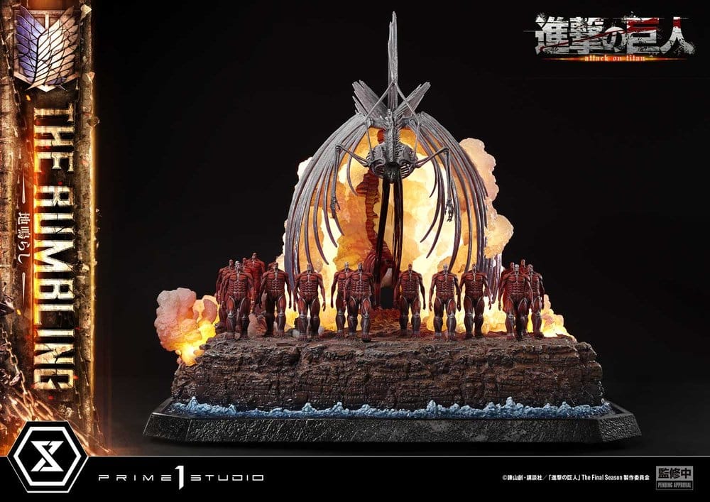 Attack on Titan West Ultimate Diorama Masterline Series Statue The Rumbling 64 cm