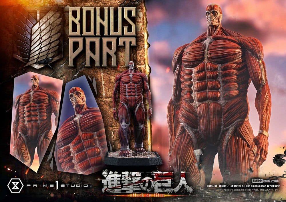 Attack on Titan West Ultimate Diorama Masterline Series Statue The Rumbling Bonus Version 64 cm