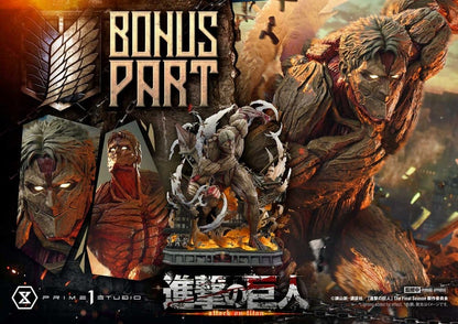 Attack on Titan (TV animation) Ultimate Diorama Masterline Statue Reiner Braun Armored Titan Bonus Version 75 cm