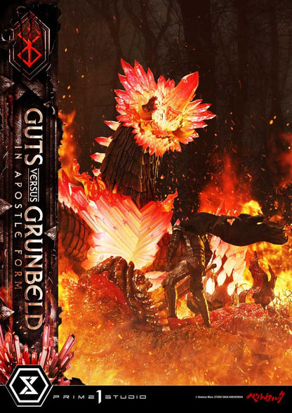 Berserk Ultimate Diorama Masterline Series Statue Berserk Guts vs. Grunbeld in Apostle Form  58 cm