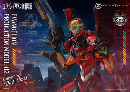 Rebuild of Evangelion Ultimate Diorama Masterline Series Statue Evangelion Production Model-02 (Concept By Josh Nizzi) 73 cm Prime 1 Studio