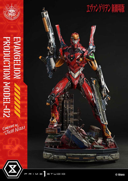 Rebuild of Evangelion Ultimate Diorama Masterline Series Statue Evangelion Production Model-02 (Concept By Josh Nizzi) 73 cm Prime 1 Studio