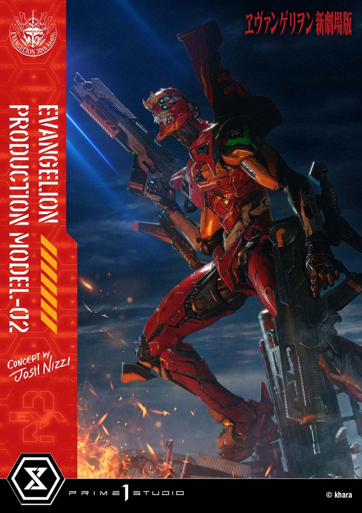 Rebuild of Evangelion Ultimate Diorama Masterline Series Statue Evangelion Production Model-02 (Concept By Josh Nizzi) 73 cm Prime 1 Studio