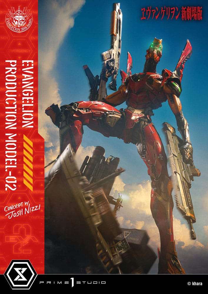 Rebuild of Evangelion Ultimate Diorama Masterline Series Statue Evangelion Production Model-02 (Concept By Josh Nizzi) 73 cm Prime 1 Studio