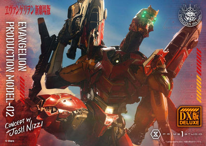 Rebuild of Evangelion Ultimate Diorama Masterline Series Statue Evangelion Production Model-02 (Concept By Josh Nizzi) Deluxe Version 73 cm Prime 1 Studio