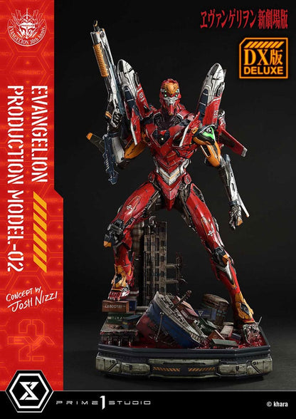 Rebuild of Evangelion Ultimate Diorama Masterline Series Statue Evangelion Production Model-02 (Concept By Josh Nizzi) Deluxe Bonus Version 73 cm Prime 1 Studio