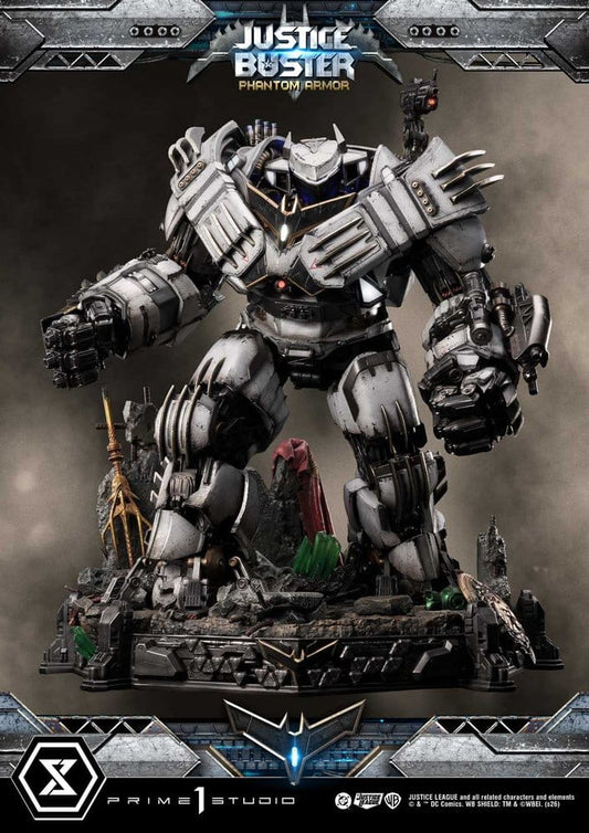 DC Comics Ultimate Museum Masterline Statue Justice Buster: Phantom Armor (Design By Josh Nizzi) 88 cm