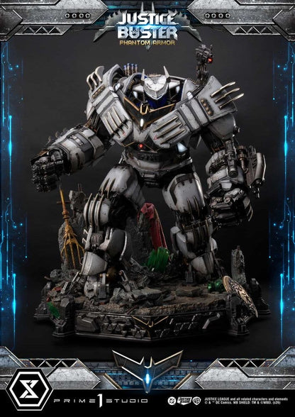 DC Comics Ultimate Museum Masterline Statue Justice Buster: Phantom Armor (Design By Josh Nizzi) 88 cm