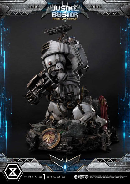 DC Comics Ultimate Museum Masterline Statue Justice Buster: Phantom Armor (Design By Josh Nizzi) 88 cm