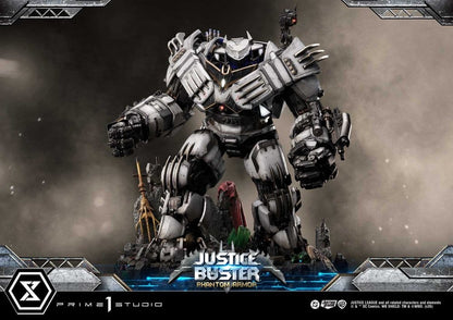 DC Comics Ultimate Museum Masterline Statue Justice Buster: Phantom Armor (Design By Josh Nizzi) 88 cm