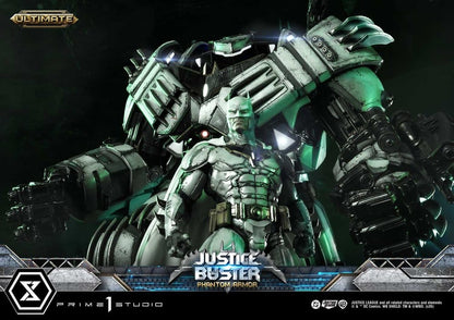 DC Comics Ultimate Museum Masterline Statue Justice Buster: Phantom Armor (Design By Josh Nizzi) Ultimate Version 88 cm
