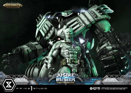 DC Comics Ultimate Museum Masterline Statue Justice Buster: Phantom Armor (Design By Josh Nizzi) Ultimate Version 88 cm