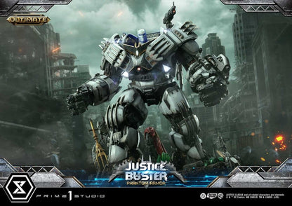 DC Comics Ultimate Museum Masterline Statue Justice Buster: Phantom Armor (Design By Josh Nizzi) Ultimate Version 88 cm