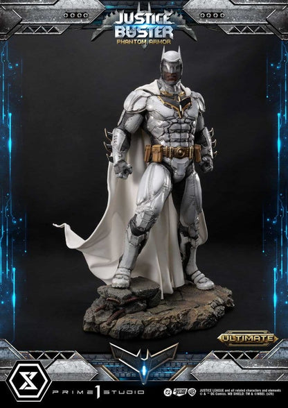 DC Comics Ultimate Museum Masterline Statue Justice Buster: Phantom Armor (Design By Josh Nizzi) Ultimate Version 88 cm