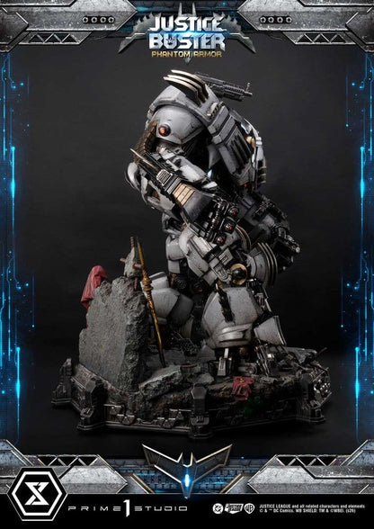 DC Comics Ultimate Museum Masterline Statue Justice Buster: Phantom Armor (Design By Josh Nizzi) Ultimate Version 88 cm