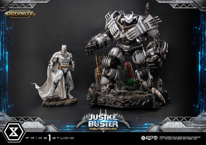 DC Comics Ultimate Museum Masterline Statue Justice Buster: Phantom Armor (Design By Josh Nizzi) Ultimate Bonus Version 88 cm