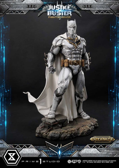 DC Comics Ultimate Museum Masterline Statue Justice Buster: Phantom Armor (Design By Josh Nizzi) Ultimate Bonus Version 88 cm