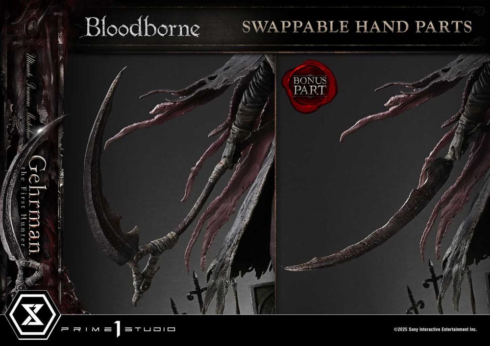 Bloodborne Ultimate Premium Masterline Series Statue 1/4 Gehrman Bonus Version 68 cm