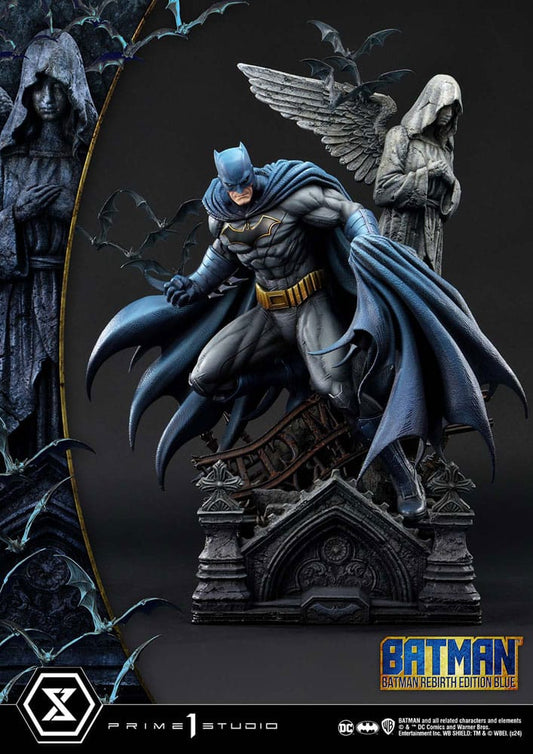 Batman Ultimate Premium Masterline Series Statue 1/4 Batman Rebirth Edition Blue 71 cm Statues