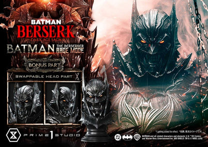 DC Comics Premium Masterline Series Statue 1/4 Batman (Comics) Batman: The Berserker Rage Mode DX Bonus Version 93 cm Prime 1 Studio