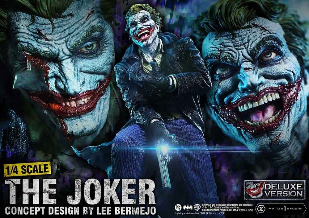 DC Comics Ultimate Premium Masterline Series Statue 1/4 The Joker (Concept Design by Lee Bermejo) Deluxe Version 53 cm