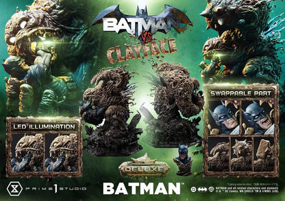 DC Comics Ultimate Premium Masterline Series Statue 1/4 Batman VS Clayface Deluxe Version 83 cm