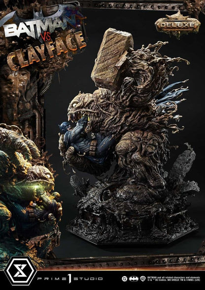 DC Comics Ultimate Premium Masterline Series Statue 1/4 Batman VS Clayface Deluxe Version 83 cm