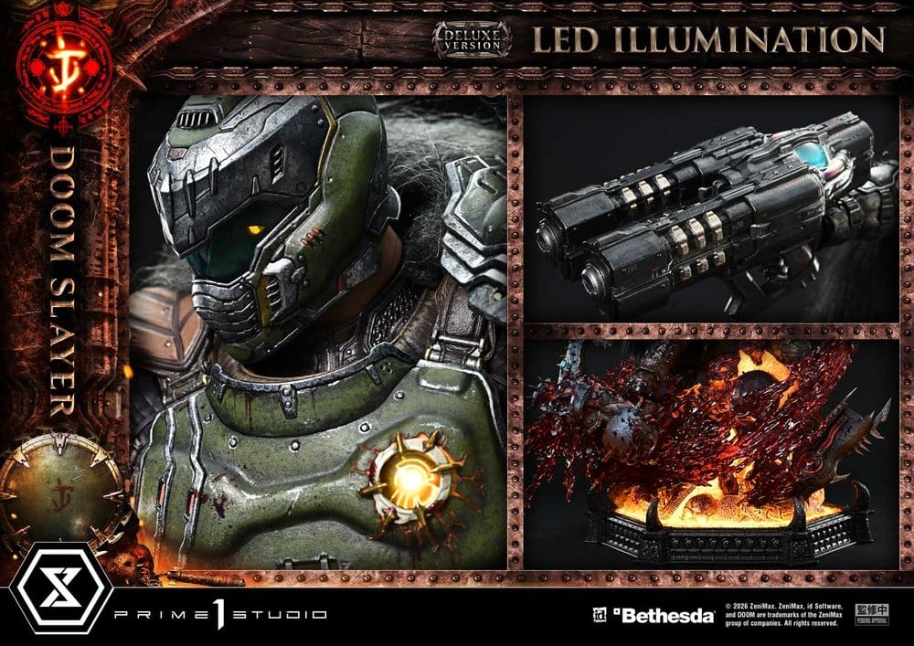 DOOM: The Dark Ages Ultimate Premium Masterline Series Statue 1/4 DOOM Slayer Deluxe Version 77 cm Prime 1 Studio