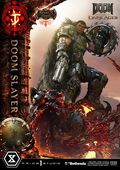 DOOM: The Dark Ages Ultimate Premium Masterline Series Statue 1/4 DOOM Slayer DX Bonus Version 77 cm