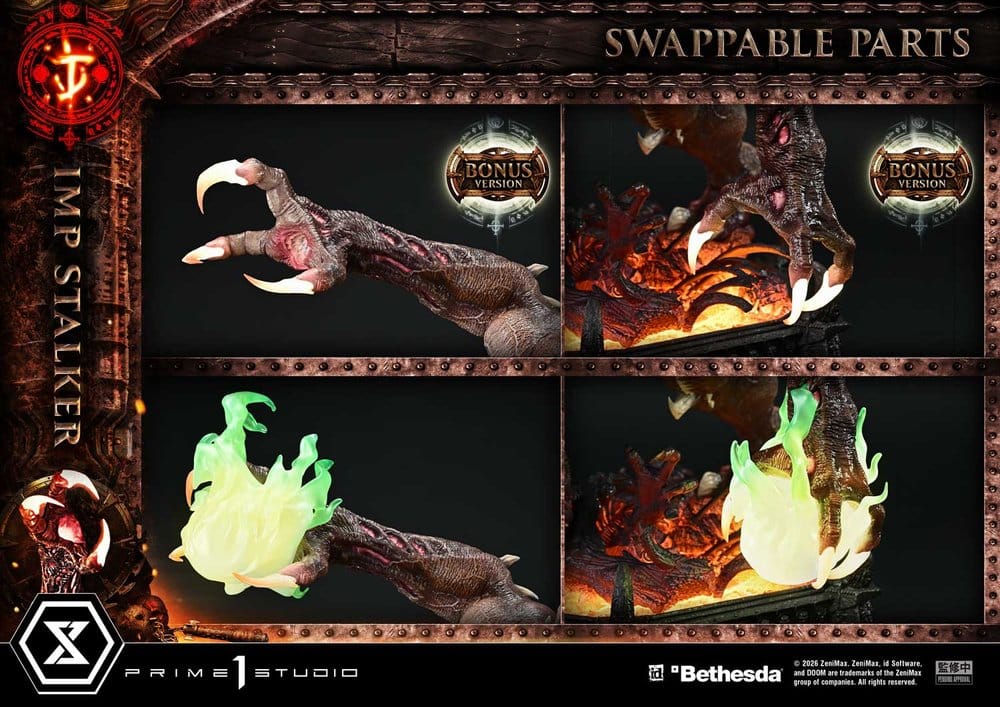 DOOM: The Dark Ages Ultimate Premium Masterline Series Statue 1/4 Imp Stalker Bonus Version 77 cm Prime 1 Studio