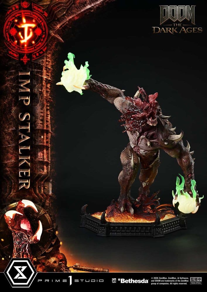DOOM: The Dark Ages Ultimate Premium Masterline Series Statue 1/4 Imp Stalker Bonus Version 77 cm Prime 1 Studio