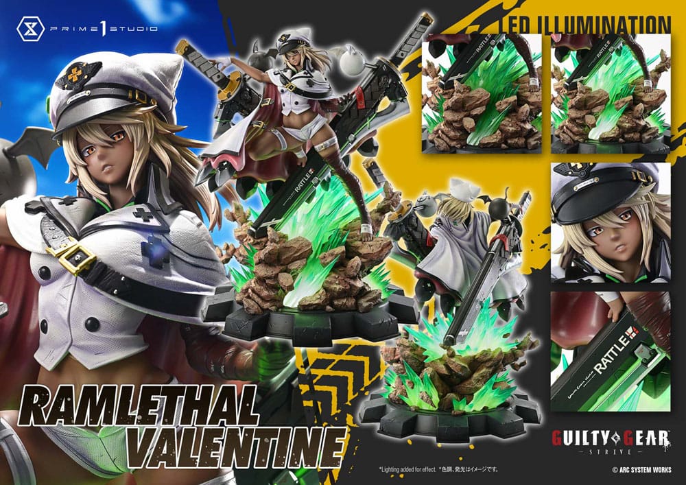 Guilty Gear Strive Ultimate Premium Masterline Series Statue 1/4 Ramlethal Valentine Bonus Version 64 cm