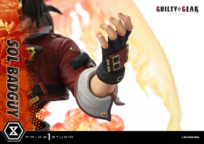 Guilty Gear Strive Ultimate Premium Masterline Series Statue 1/4 Sol Badguy Bonus Version 82 cm