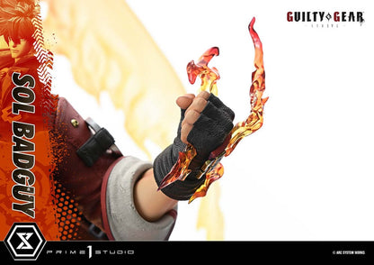 Guilty Gear Strive Ultimate Premium Masterline Series Statue 1/4 Sol Badguy Bonus Version 82 cm