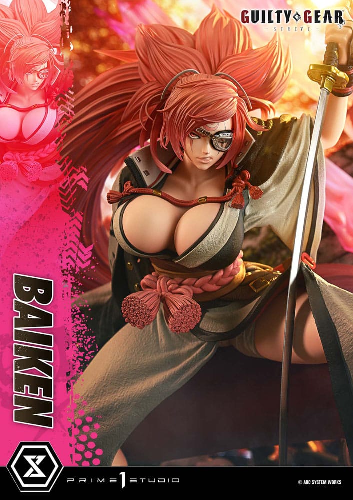 Guilty Gear Strive Ultimate Premium Masterline Series Statue 1/4 Baiken Bonus Version 80 cm Prime 1 Studio