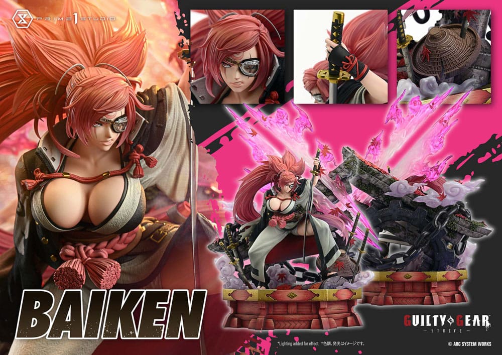 Guilty Gear Strive Ultimate Premium Masterline Series Statue 1/4 Baiken Bonus Version 80 cm Prime 1 Studio