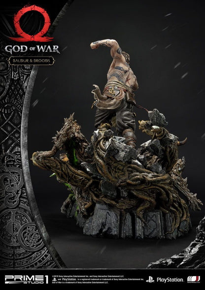 God of War (2018) Statue Baldur & Broods 62 cm