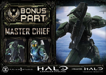Halo Ultimate Premium Masterline Series Statue 1/4 Campaign Evolved Master Chief Bonus Version 78 cm