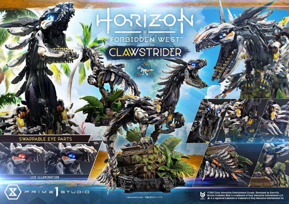 Horizon Forbidden West Ultimate Premium Masterline Series Statue 1/4 Clawstrider Bonus Version 68 cm Prime 1 Studio