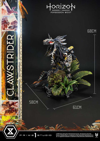 Horizon Forbidden West Ultimate Premium Masterline Series Statue 1/4 Clawstrider Bonus Version 68 cm Prime 1 Studio